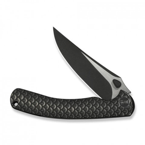 Ніж складаний туристичний Weknife Dracarys, (9.1 см) Böhler M390 / титан 6AL4V чорний