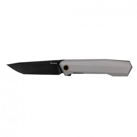 Ніж складаний туристичний Ruike P166-AК, (9.2 см) 14C28N / Aluminum сірий
