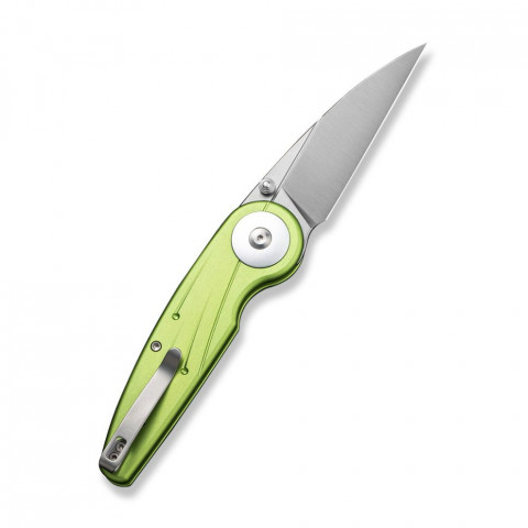 Ніж складаний туристичний Civivi Starflare, (8.4 см) Nitro-V / Aluminum зелений