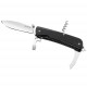 Багатофункціональний ніж Ruike Trekker LD21-B, (8.5 см) 12C27 / G10 чорний, 12 інстр.
