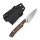 Ніж фіксований кишеньковий Civivi High Grass Field Knife (7,4 см) 14C28N / Wood дерево з чохлом