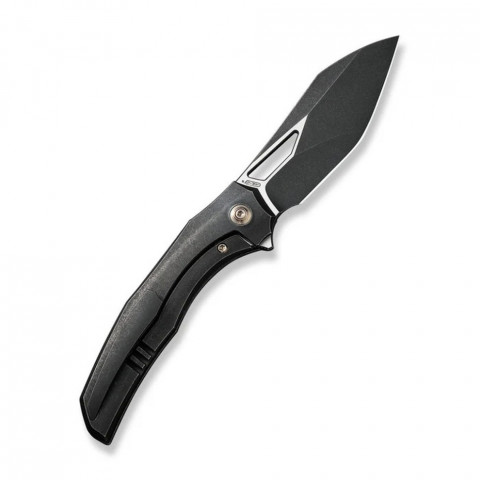 Ніж складаний туристичний WE Knife Ignio Mystery Box, (8.4 см) CPM 20CV / титан 6AL4V чорний
