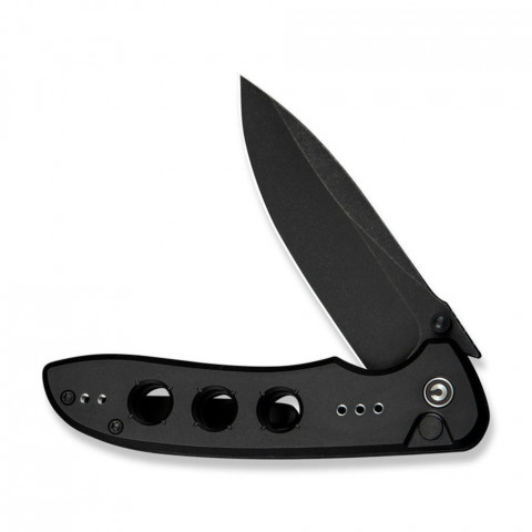 Ніж складаний туристичний Civivi Hyperpulse, (8.9 см) 14C28N / Aluminum чорний