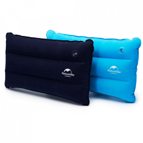 Подушка надувна Naturehike Square Inflatable NH18F018-Z, темно-блакитний