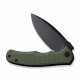 Ніж складаний кишеньковий Civivi Mini Praxis, (7.5 см) D2 / G10 зелений