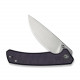 Ніж складаний туристичний Civivi Merit, (8.3 см) 14C28N / Micarta чорний