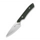 Ніж фіксований кишеньковий Civivi High Grass Field Knife (7,4 см) 14C28N / Micarta зелений з чохлом