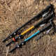 Трекінгова палиця 3-сек. Naturehike Men ST 01 6061 AL NH17D001-Z, алюміній, синя