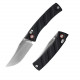 Ніж складаний кишеньковий Ruike P856-B, (7.9 см) 14C28N / G10 чорний
