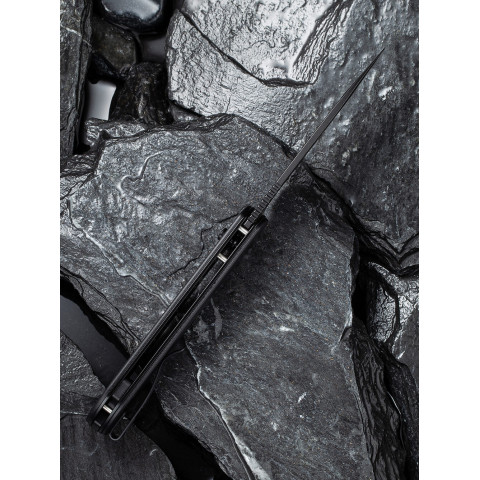 Ніж складаний туристичний Civivi Elementum Pocket, (8.9 см) 14C28N / G10 чорний