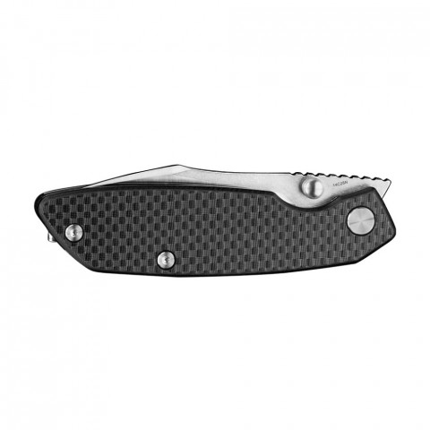 Ніж складаний туристичний Ruike P746-CB, (8 см) 14C28N / G10 чорний