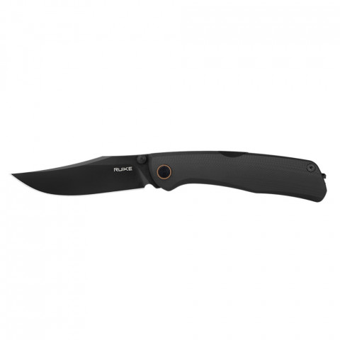 Ніж складаний туристичний Ruike P882-B, (8.5 см) 12С27 / G10 чорний