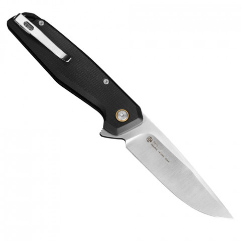 Ніж складаний туристичний Ruike P873-MB, (8.8 см)14C28N / G10 чорний
