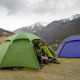 Намет двомісний зі сферичним куполом Naturehike Cloud Peak 2 NH17K240-Y 20D, темно-зелений