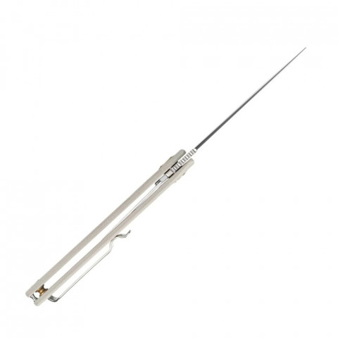 Ніж складаний кишеньковий SRM Air 105M-GK (7.5 см) 14C28N / G10 білий