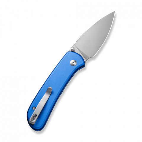 Ніж складаний кишеньковий Civivi Qubit, (7.6 см) 14C28N / Aluminum синій