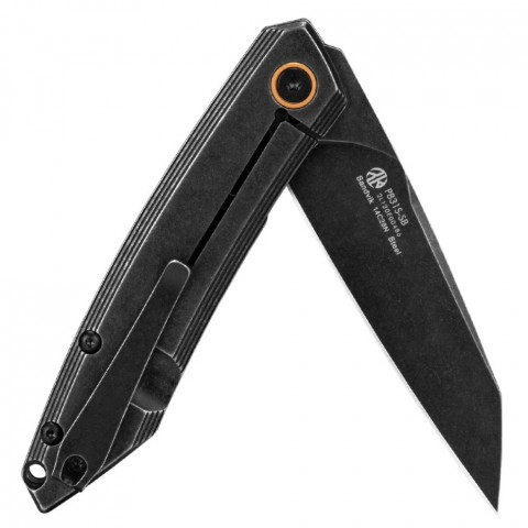 Ніж складаний туристичний Ruike P831S-SB, (8.5 см) 14C28N / 3cr14n чорний