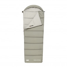 Спальний мішок з капюшоном Naturehike MS100 CNK2350WS023 правий, зелений