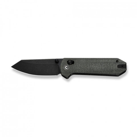 Ніж складаний кишеньковий Civivi Yonder, (7.3 см) 14C28N / Micarta темно-сірий
