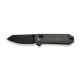 Ніж складаний кишеньковий Civivi Yonder, (7.3 см) 14C28N / Micarta темно-сірий