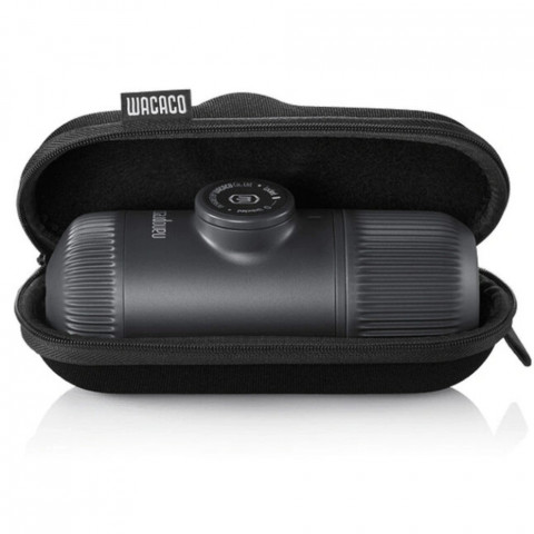 Набір Wacaco Nanopresso: кавоварка, адаптер для капсул та рушники бариста