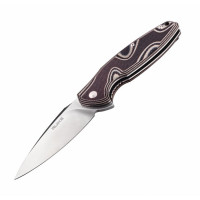 Ніж складаний туристичний Ruike Fang P105-K, (9.2 см) 14C28N / G10 сірий