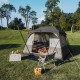 Намет чотиримісний Naturehike Cape Series 5.2 CNK2450WS037, сіро-коричневий