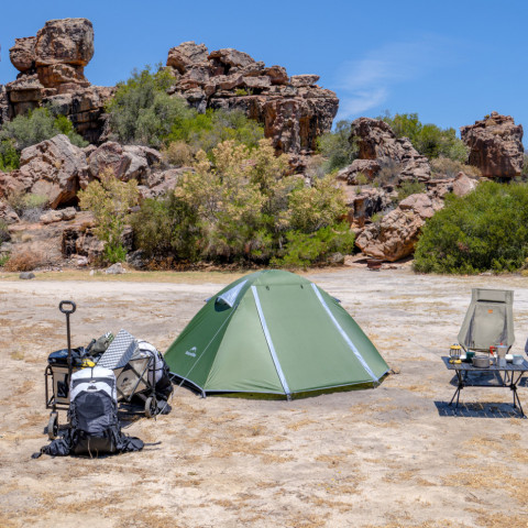 Намет тримісний Naturehike Bleik Series Tent CNK2550WS038, зелений