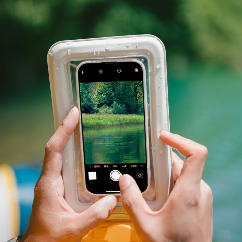Водонепроникний чохол для телефону Naturehike CNK2300BS015, блакитний