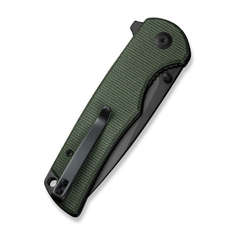 Ніж складаний туристичний Sencut Praktisk, (9.1 см) 9Cr18MoV / Micarta темно-зелений