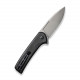 Ніж складаний туристичний Civivi Conspirator, (8.8 см) Nitro-V / Micarta чорний