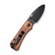 Ніж складаний кишеньковий Civivi Baby Banter, (5.9 см) Nitro-V / Guibourtia Wood