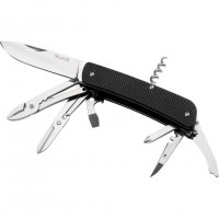 Багатофункціональний ніж Ruike Criterion L41, (8.5 см) 12C27 / G10 чорний, 22 інстр.