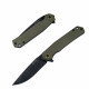Ніж складаний туристичний Ruike P801-G, (8.6 см) 14C28N / G10 оливковий