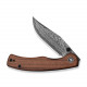 Ніж складаний кишеньковий Civivi Clingman (7.6 см) Damascus / Guibourtia Wood дерево