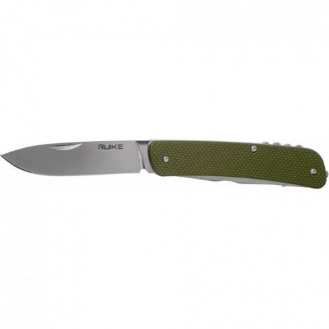 Багатофункціональний ніж Ruike Criterion L32, (8.5 см) 12C27 / G10 зелений, 13 інстр.