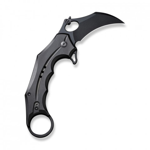 Ніж складаний кишеньковий Civivi Incisor II, (5.1 см) Nitro-V / Aluminum чорний