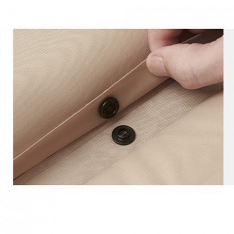 Матрац туристичний із подушкою, самонадувний одномісний Naturehike CNK2550WS025, вологостійкий, 200х65х3 см, зелений