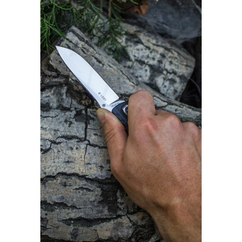 Багатофункціональний ніж Ruike Trekker LD21-B, (8.5 см) 12C27 / G10 чорний, 12 інстр.