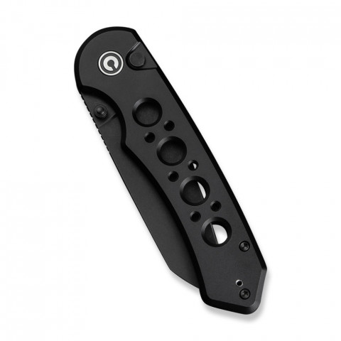 Ніж складаний туристичний Civivi Pragma Prime, (8.9 см) 14C28N / Aluminum чорний