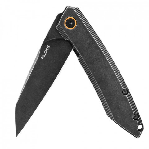 Ніж складаний туристичний Ruike P831S-SB, (8.5 см) 14C28N / 3cr14n чорний