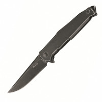 Ніж складаний туристичний Ruike P108-SB, (8.8 см) 14C28N / 3cr14n чорний
