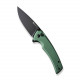 Ніж складаний туристичний Sencut Serene, (8.8 см) D2 / Aluminum зелений