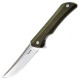 Ніж складаний туристичний Ruike Hussar P121-G, (9.2 см) 14C28N / G10 зелений