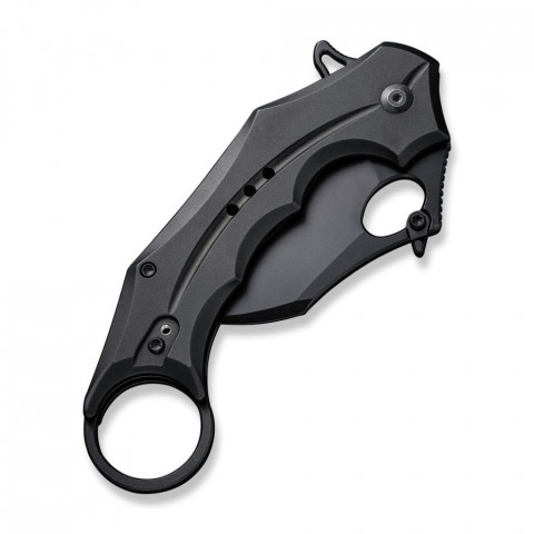 Ніж складаний кишеньковий Civivi Incisor II, (5.1 см) Nitro-V / Aluminum чорний