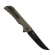 Ніж складаний туристичний Ruike P122-MB, (9.2 см) 14C28N / мікарта коричневий