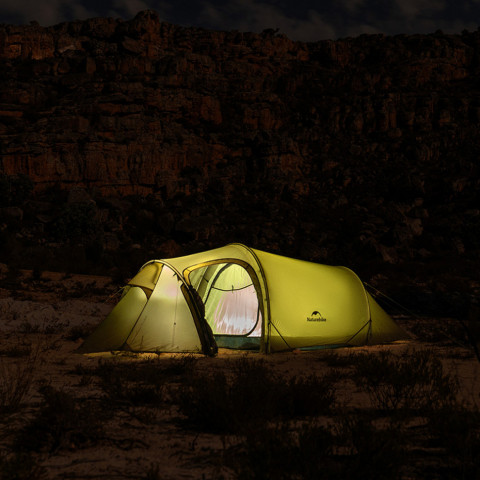 Намет двомісний Naturehike Opalus, UL, CNK2450WS036, темно-зелений