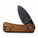 Ніж складаний кишеньковий Civivi Baby Banter, (5.9 см) Nitro-V / Guibourtia Wood