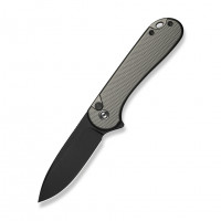 Ніж складаний кишеньковий Civivi Elementum II, (7.5 см) Nitro-V / Aluminum сірий