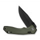 Ніж складаний туристичний Civivi Elite Brova, (8.7 см) CPM S35VN / Aluminum зелений